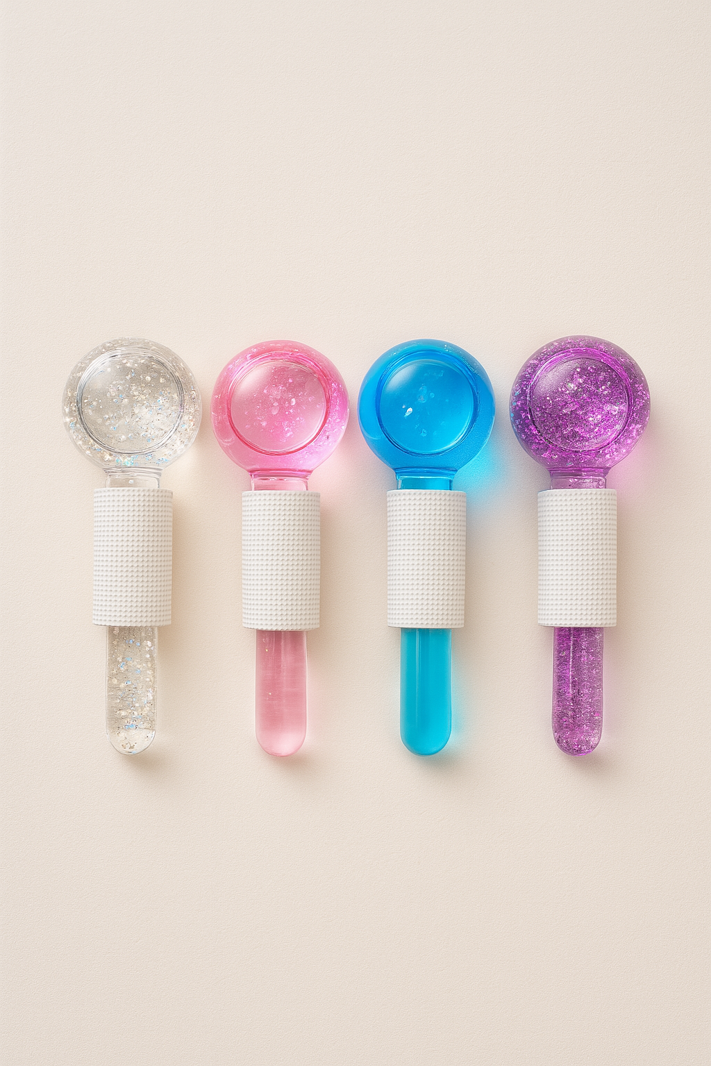 Crystal Ice Ball Ice Therapy Facial Massage Glass Beauty Ball