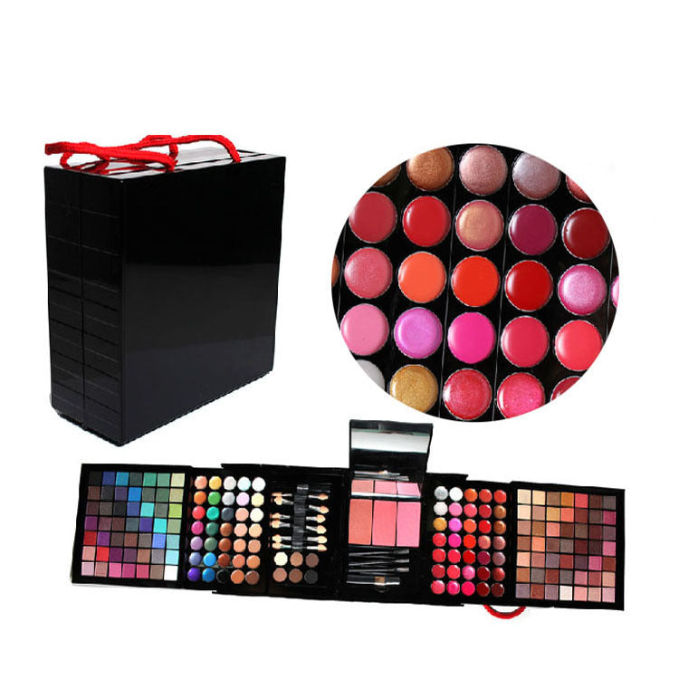 Deluxe 177 Color Eye Shadow  Bronzing Palate Combination Makeup Set