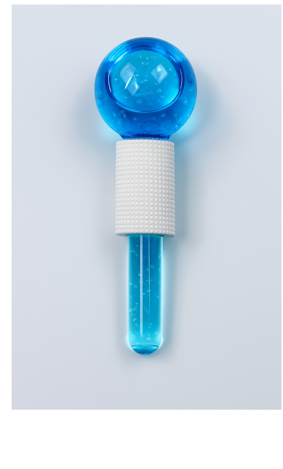 Crystal Ice Ball Ice Therapy Facial Massage Glass Beauty Ball