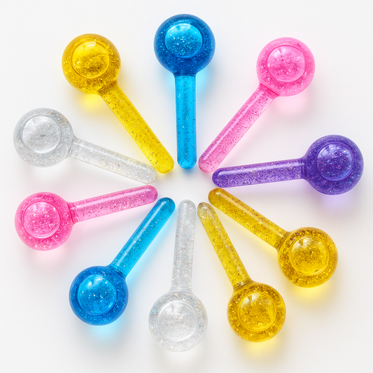 Crystal Ice Ball Ice Therapy Facial Massage Glass Beauty Ball