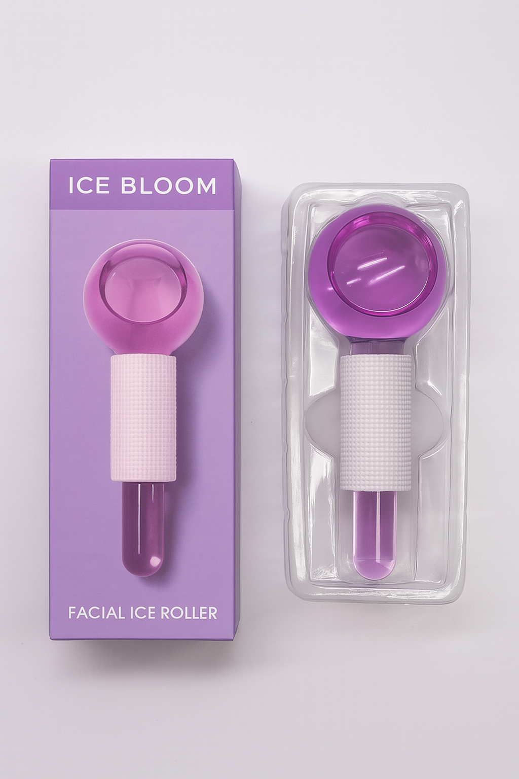 Crystal Ice Ball Ice Therapy Facial Massage Glass Beauty Ball